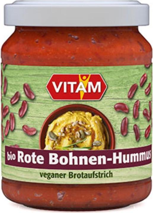Immagine prodotto Vitam Hummus di fagioli rossi biologico (125 g)