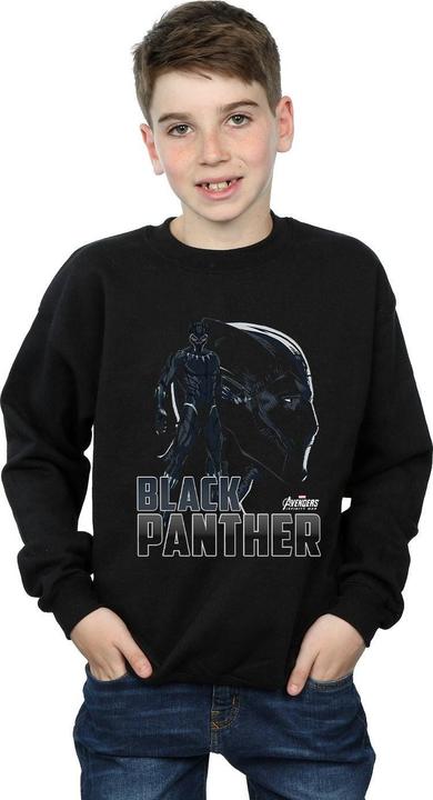 Immagine prodotto Avengers Infinity War Black Panther Character Felpa Ragazzi (152, 158)