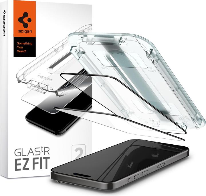 Immagine prodotto Spigen EZ Fit (2 Pezzo/i, Apple iPhone 15 Pro Max)