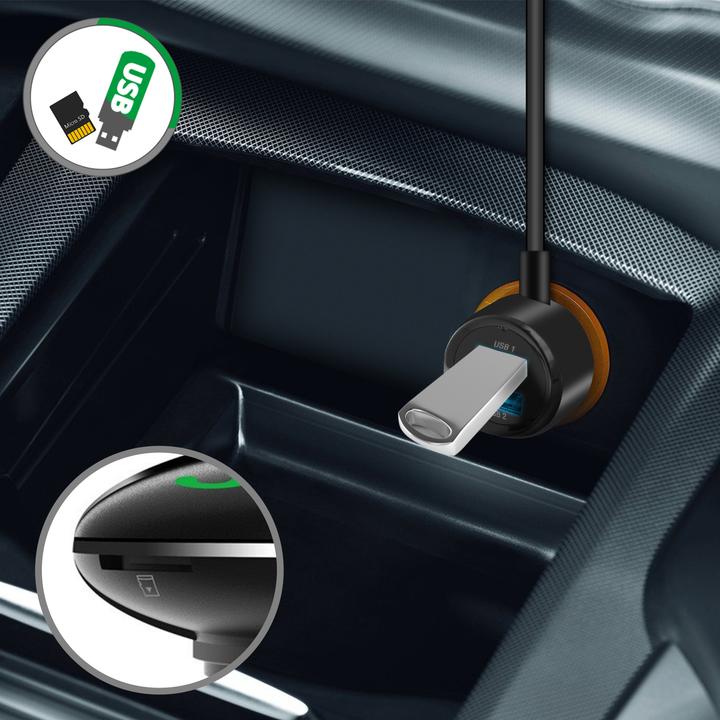 Produktbild 4smarts Kfz-FM-Transmitter DashRemote