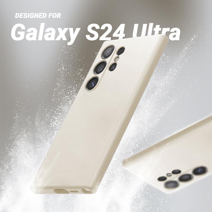 Immagine prodotto Crong Cover a colori - Cover per Samsung Galaxy S24 Ultra (beige) (Samsung Galaxy S24 Ultra)