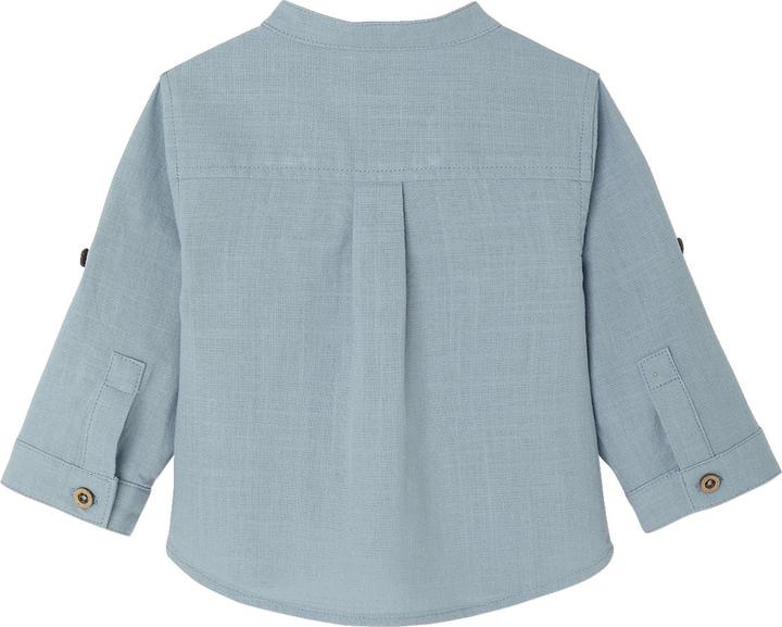 Actual product image Vertbaudet Baby Hemd mit Ärmeln zum Krempeln (92)