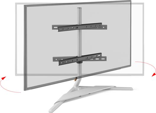 Actual product image One for All 70" TV Stand Design Table Top light (70", 40 kg)