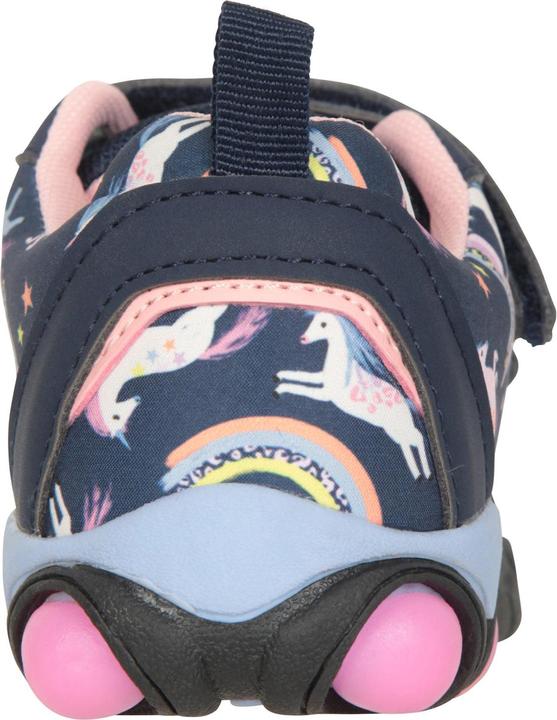 Actual product image Mountain Warehouse Childrens/Kids Zap Rainbow Light Up Trainers (27)