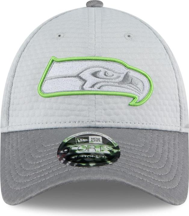 Actual product image New Era 9Forty Stretch Cap Training 2024 Seattle Seahawks