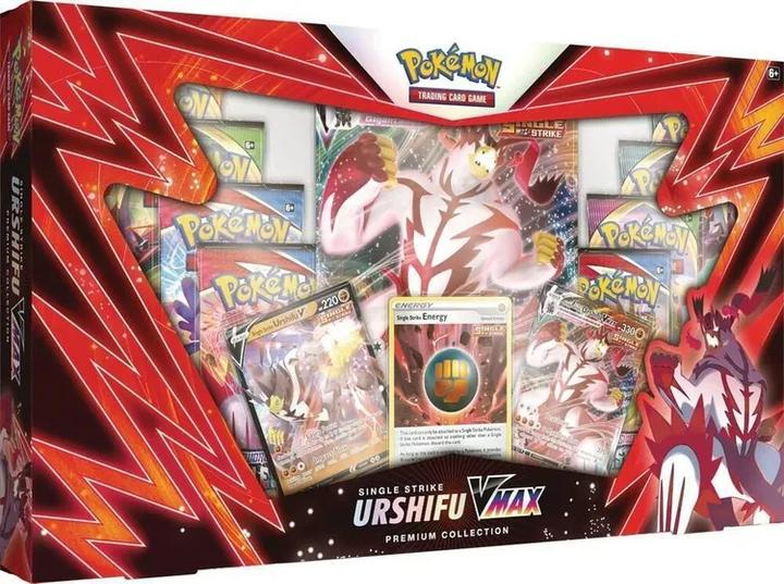 Image du produit Pokémon TCG: Urshifu Single Strike VMax Premium Box (Anglais, Coffret & Collection)