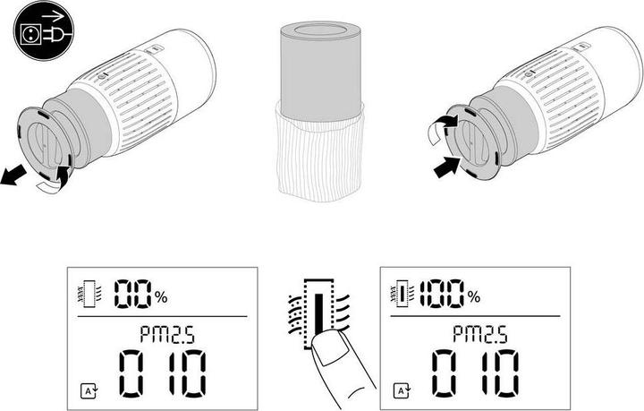 Produktbild Bosch Home Comfort Air 2000 Ersatzfilter (1 x)