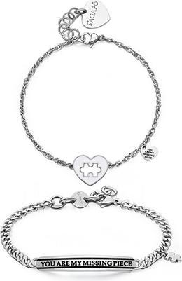 Sagapo S'Agapõ - Romantic partner bracelets Me + You SEY23
