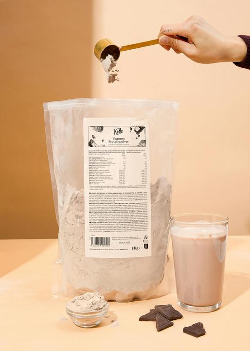 Image du produit KoRo Poudre de protéine végétalienne (Chocolat, 1 pcs, 1000 g)