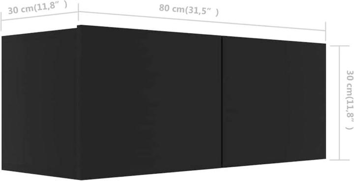 Actual product image VidaXL Ainsley (80 x 30 x 30 cm)