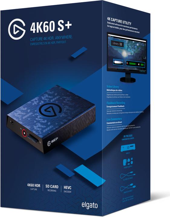 Image du produit Elgato Game Capture 4K60 S+ (PC)