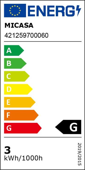 Energie-Label micasa Livi (150 lm)