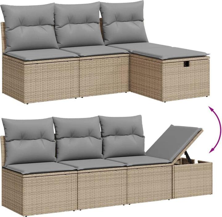 Image du produit VidaXL Ensemble salon de jardin