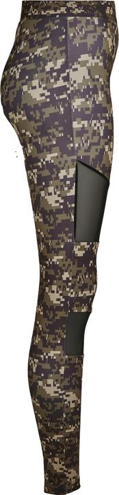 Actual product image Urban Classics Ladies Camo Tech Mesh Leggings (XS)