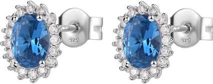 Brosway Elegant silver earrings Fancy Freedom Blue FFB12