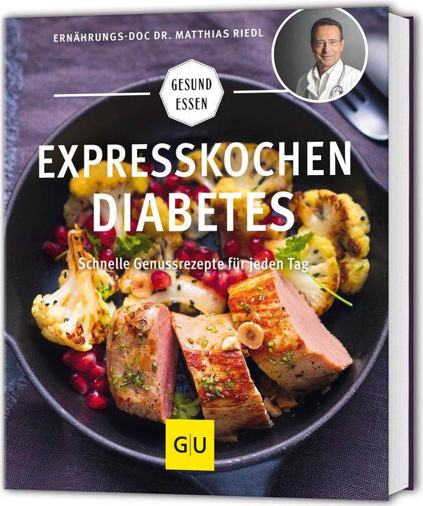 Actual product image Expresskochen Diabetes (German, Matthias Riedl, 2017)