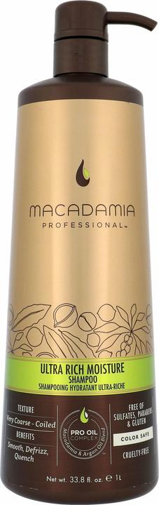 Macadamia Ultra Rich Moisture Shampoo (1000 ml, Flüssiges Shampoo)