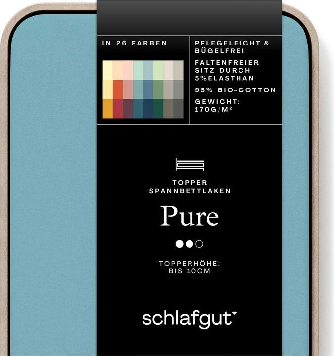 Actual product image schlafgut Pure Topper (90 x 190 - 100 x 220 cm)