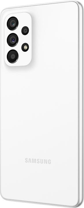Actual product image Samsung Galaxy A53 5G EU (128 GB, Awesome White, 6.50", Dual SIM, 64 Mpx, 5G)