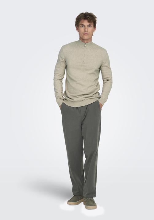 Produktbild Only & Sons Normal geschnitten Rundhalsausschnitt Pullover Strickpullover (L)
