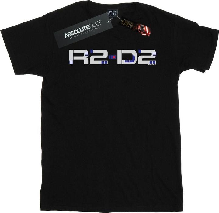 Produktbild Star Wars The Rise Of Skywalker R2D2 Text Logo TShirt (M)