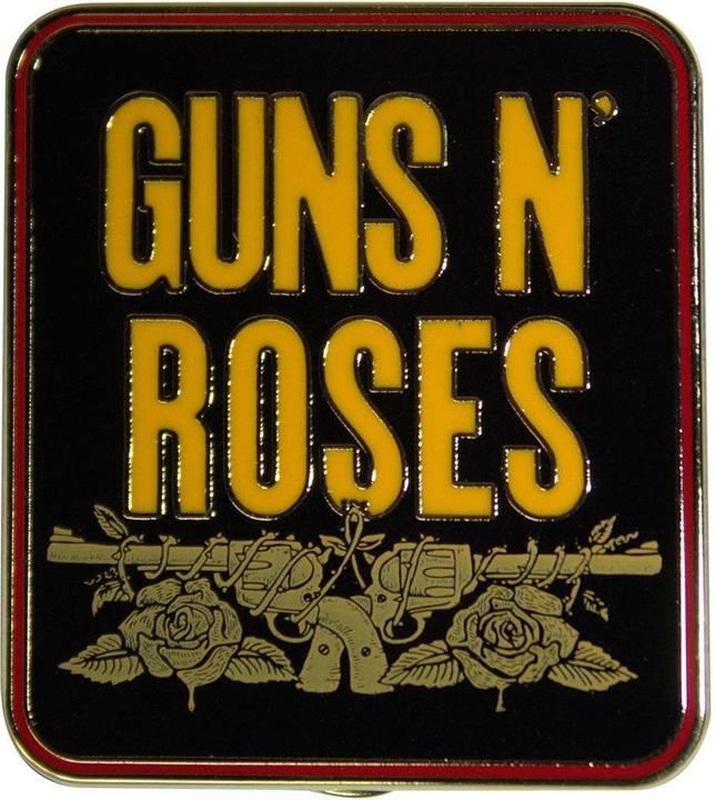 Actual product image Guns N Roses Stacked Badge