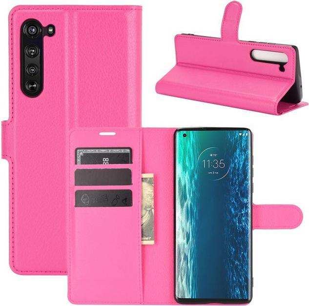Productafbeelding MU Classic Litchi Leren Boekomslag Serie (Motorola Rand)