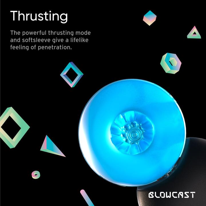 Actual product image Blowcast Wingman Lite Automatic Masturbator