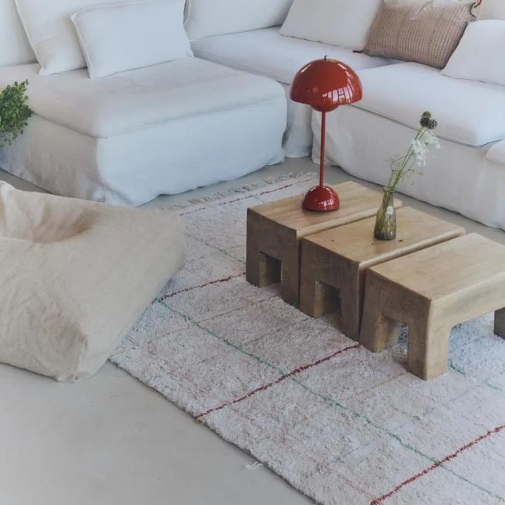 Actual product image Lorena Canals Teppich Streifen (140 x 200 cm)