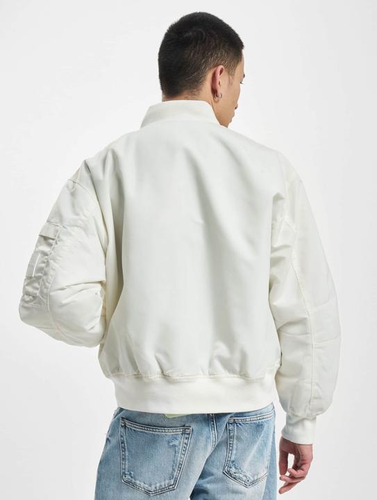 Actual product image Calvin Klein Jeans Badge leeve pocket Jeans bomber jacket - 90621 (XL)