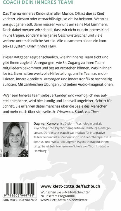 Produktbild Wie dein Inneres Team tickt (Fachratgeber ) (Deutsch, Dagmar Kumbier, 2025)
