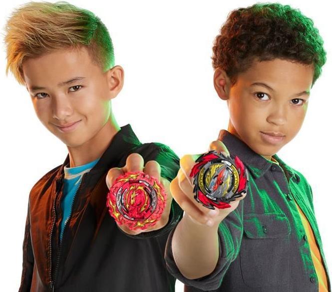 Actual product image Hasbro Beyblade Burst QuadDrive Interstellar Drop Battle Set (Multilingual)