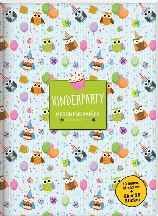 Image du produit Livre de papier cadeau,Fête des enfants (Papier cadeau, 1 x)