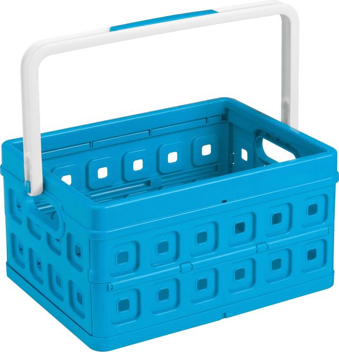 Produktbild Sunware Klappbox Square, Inhalt 24 Liter, mit Griff, für schwere Lebensmittel (24 l)