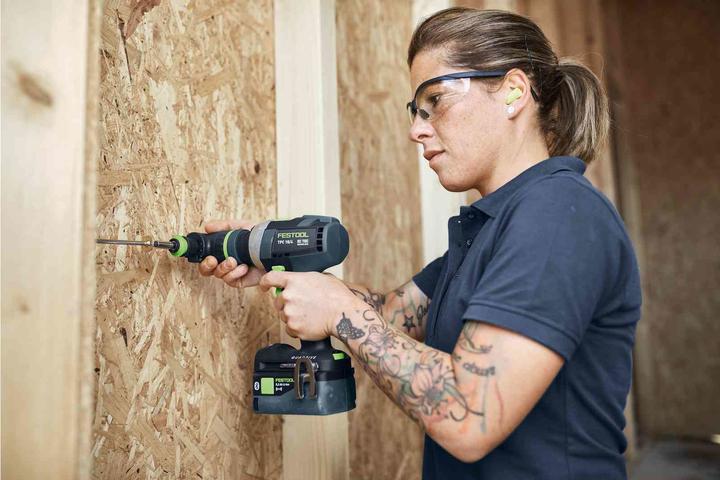 Productafbeelding Festool Accu klopboormachine QUADRIVE TPC 18/4 I-Basic (Oplaadbare batterij)