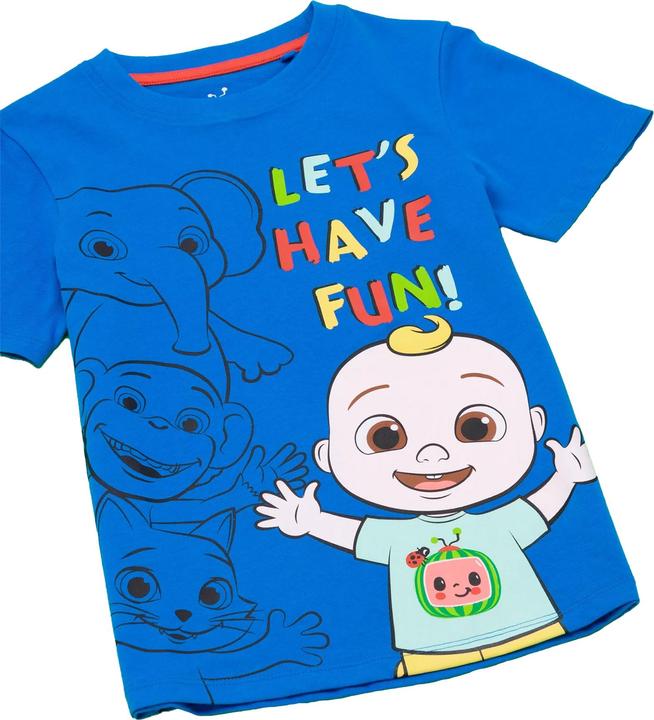 Actual product image Cocomelon Boys Let's Have Fun! Short-Sleeved T-Shirt (86)