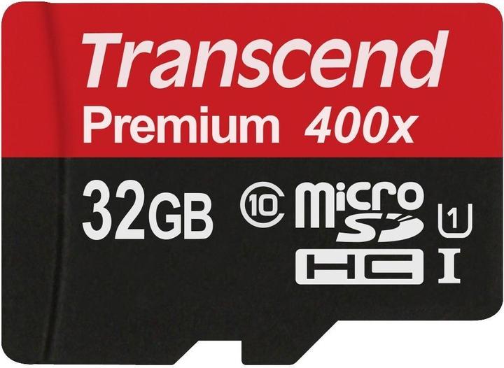 Transcend Premium 400x (32 GB, microSDHC, U1, UHS-I)