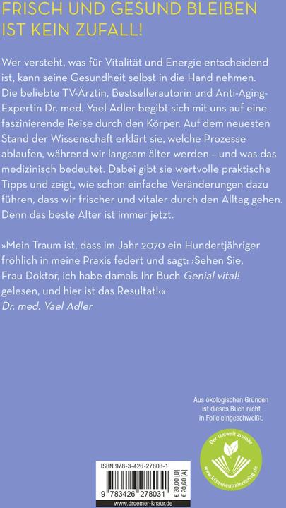 Actual product image Genial vital! (German, Yael Eagle, 2023)