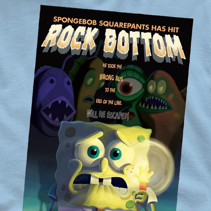 Produktbild Spongebob Squarepants Rock Bottom TShirt (S)