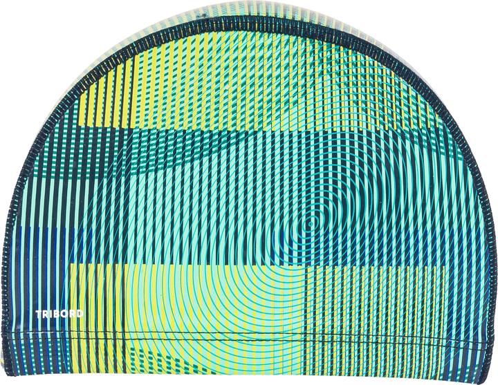 Image du produit Nabaiji Bonnet de bain en tissu enduit taille M - anoi bleu vert
