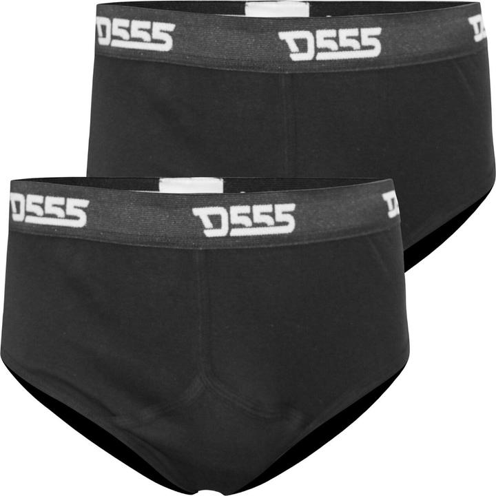 Actual product image DUKE Mens Thompson D555 Cotton Y Front Kingsize Briefs (Pack of 2) (7XL, pack of 2)