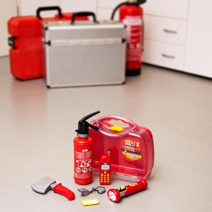 Actual product image Theo Klein Fire Fighter Henry 7-piece fire brigade case