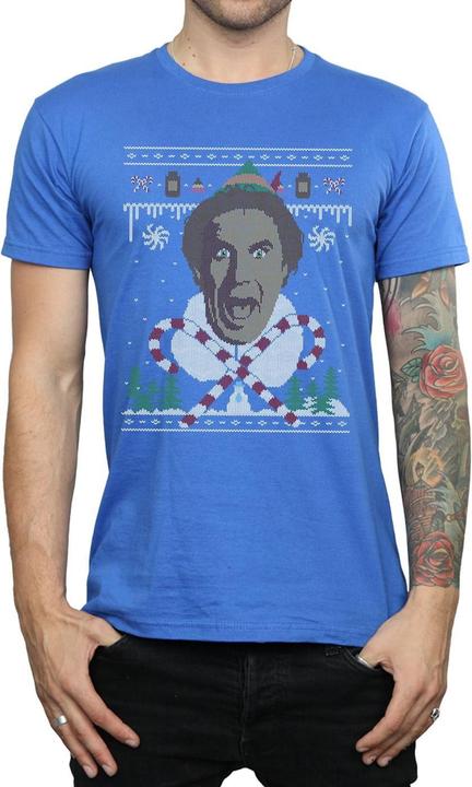 Immagine prodotto Elf Christmas Fair Isle Maglietta Uomo (XL)