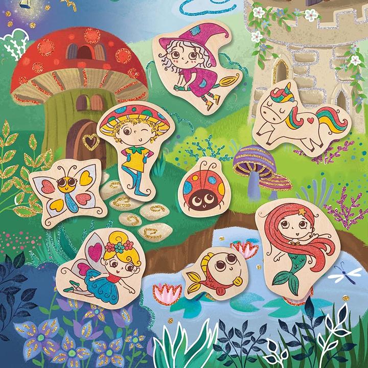 Image du produit Hape Kit de dessin et de jeu "Forêt enchantée