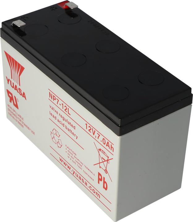 Produktbild Yuasa Akku NP7-12L, mit 6,3mm Kontakten (12 V, 7 Ah)