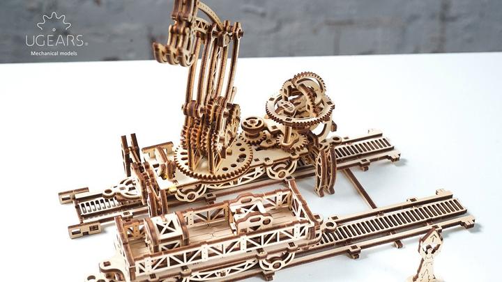 Actual product image Ugears Train Transshipment point
