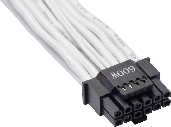 Produktbild Phanteks 2x 8-Pin PCIe auf 12VHPWR PCIe 5.0 Adapter - weiss