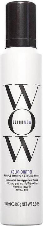 Immagine prodotto Color Wow Colour Control Purple Toning + Styling Foam (ond hair) - Schiuma colorante per lo styling - 200ml (200 ml, Agente schiumogeno)