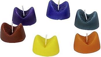 Actual product image Spencer & Fleetwood Rainbow Burning Love anus candles (6 pcs.)