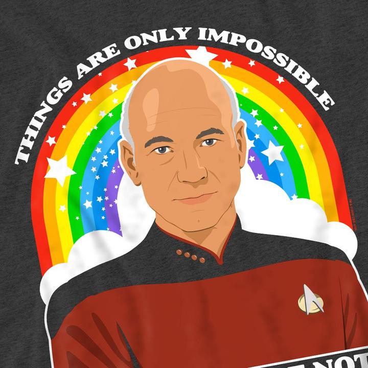 Actual product image Unisex Adult Impossible T-Shirt (XL)